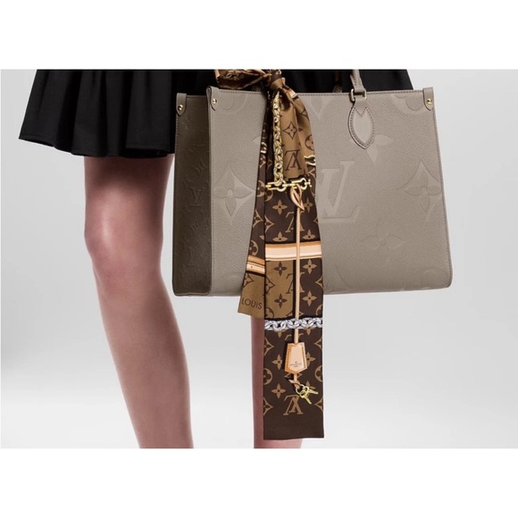 LOUIS VUITTON MONOGRAM CONFIDENTIAL BANDEAU BROWN GOLD ACCENTS - Picture 1 of 6